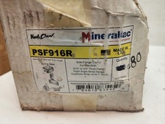 Lot 80pcs Minerallac PSF916R Side Mount Flange Clamp w/Right Angle Strap Hanger