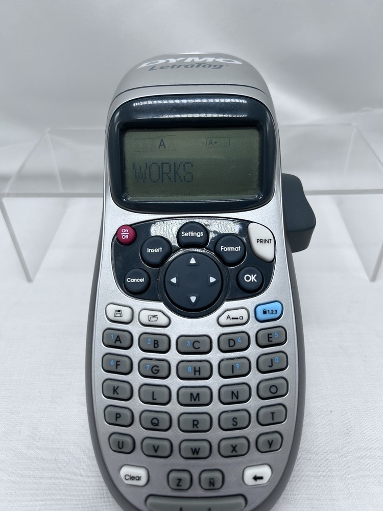 DYMO LetraTag LT-100H Handheld Thermal Label Maker Office Home Business -Tested