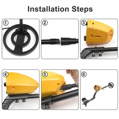 LCD Metal Detector for Adults Professional Gold Detector 10 in IP65 Waterproof
