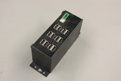 12 Port USB 2.0 Powered Hub w/ Port Status LEDs