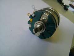 CLAROSTAT ROTARY VARIABLE ATTENUATOR 600 OHM P/N 9A54447
