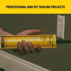 Silicone Sealant 100% Silicone Waterproof Bathroom Kitchen Translucent 12 Pack