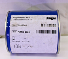 DRAGER H2O2 LC Sensor 6809705, Sealed Can