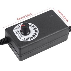 3V12V 2A Adjustable Power Supply Adapter 110V240V AC To DC Converter US