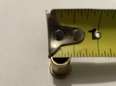 100pcs M8-1.25 Metric Yellow Zinc Rivet Nut Threaded Insert Nutsert-USA