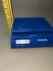 United States Postal Service DS25 Shipping Scale 25lb Digital Blue Tested No USB