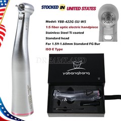 Dental 1:5 Fiber Optic Contra Angle Electric Handpiece Fit KaVo COXO CX235C7-1