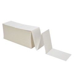 Fanfold 4″x6″ Direct Thermal Shipping Blank Label Perforated Adhesive Zebra 2844