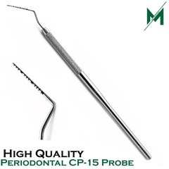 Periodontal CP-15 Probe Color Coded Marking Probe Dental Perio Pocket Depth Prob