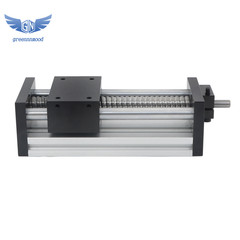 100mm Dual Optical Axis Manual Sliding Table Ballscrew SFU1605 Linear Guides