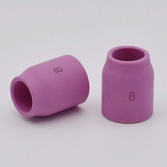 10PK TIG Gas Lens Alumina Nozzle Ceramic Cup 53N61S 8# 8#, Purple