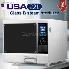 22L Class B Dental Autoclave Steam Sterilizer Vacuum Sterilization Medical Use