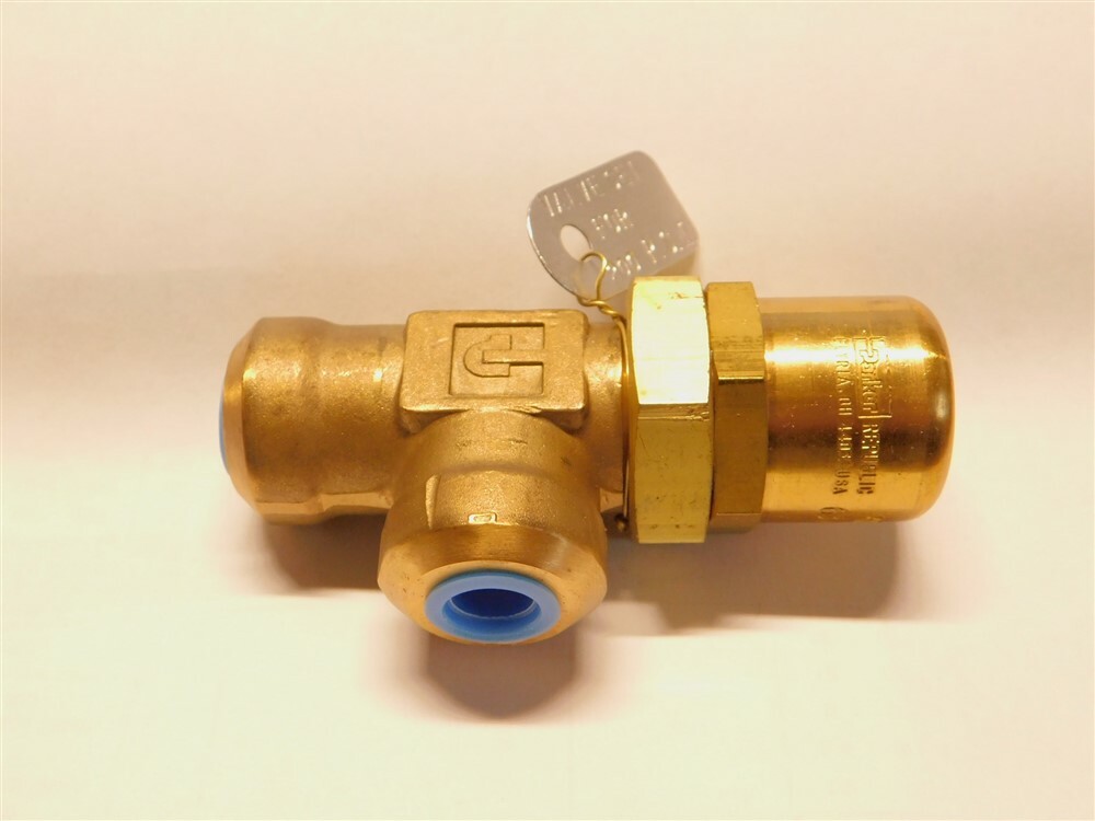 Parker Republic 637B-4-1/4-2 200PSI In-Line Direct-Acting Relief Valve 1/4″ NPT