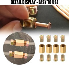 3/16 Copper Brake Line Kit 25ft with Fittings Nuts