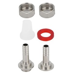 G5/8 U-Shaped Beer Keg Coupler Stainless Steel Dispenser for Home Bar & Restaura