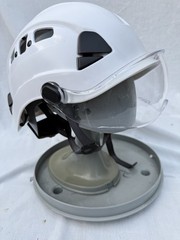 Malta Dynamics White Hard Hat With Clear Visor Type 1 Class C