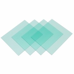 Welding Mask Clear Replacement Protective Lens Lenses Board 10 Pack PC Plastic