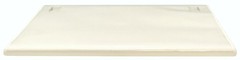 25 SLIM Solid White Color Single DVD Cases 7MM & 100 OPP Bags