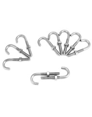 Steel J-Bolt with Nut, 5/16″ X 3″ Anchor Bolts, Pack of 10