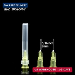 30Ga 5/16 Inch 8mm 100Pack(30Ga-5/16IN)