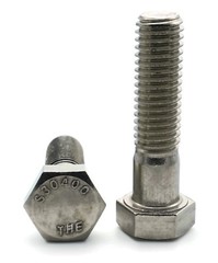 7/8″-9 Hex Cap Screws Bolts 18-8 Stainless Steel – All Lengths & Qtys