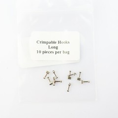 10Pcs/pk 2Packs Dental Orthodontic Crimpable Hooks Short/Medium/Long EASYINSMILE