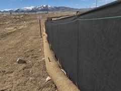 3′ x 100′ Non-Woven Geotextile Silt Fence Roll – 4 oz Erosion Control Barrier