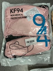 60pcs KF94 Protective Face Mask Adult Multicolor Non-Medical