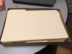 Smead 1/3 Cut Assorted Position 100 File Folders, One-Ply Top Tab, Legal, Manila