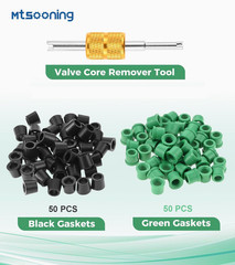 100 PCS HVAC 1/4″ Quick Coupler Charging Gaskets, O-Ring Rubber Seals Gaskets