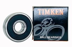 (4Pcs)TIMKEN 6301-2RS 12X37X12MM Double Rubber Seal Ball Bearings 6301RS