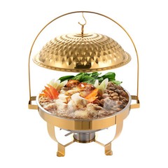 Roll Top Chafing Dish Buffet Set Stainless Steel Chafer Buffet Servers Warmer