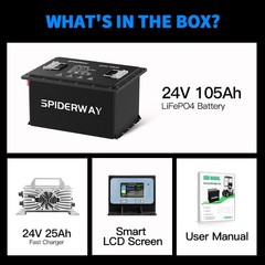 24V 105Ah Replace Lithium Battery Kit for Skyjack SJIII 3215 3219 3220 3226 Lift