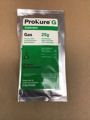 ProKure G Fast Release Deodorizing CIO2 Gas, 25g Pouch New A-7