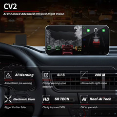 Thermal Imaging Camera Night Vision for Cars 256×192 Pixels 6.25″ Display AI Col