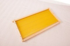 Assembled 20 Bee Foundation Deep Bee Hive Wax Foundation Bee Hive Frames w/ Wire