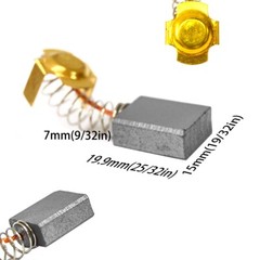 10 Pairs Carbon Brush For Hitachi 999089 G18SE3 7″ Disc Grinder AC / DC CM9UBY