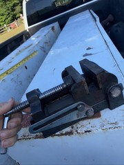 VTG 3-1/2″ Jaw 90* Degree Angle Tilting Drill Press Vise Machinist Grt Cnd