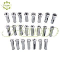 23 Pack R8 Collet Set 1/16″ to 3/4″ with R8 Collet Rack 48 slot