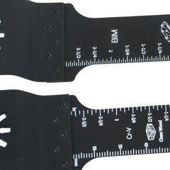 10PCS Extra Long Japanese Tooth Oscillating Saw Blades Bi-Metal Multi Tool Blade