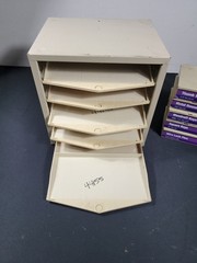 Hillman Hardware Storage Cabinet 5 Drawer Bins Steel Organizer Lego, Parts etc..