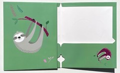 Staples 3-Pocket High Quality Premium Fashion Portfolio Paper Folder Assorted