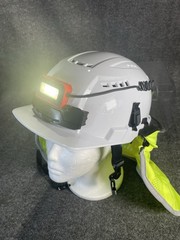 Milwaukee BOLT Type 2 Class C Safety Helmet 48-73-1093 RedLithium Headlamp USB