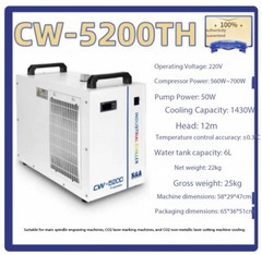 Industrial Chillers,Compact Spindle Cooling,Laser Industrial CirculatingChillers