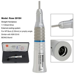 BEING Dental Low Speed Straight Handpiece Air Motor Contra Angle Latch Push NSK