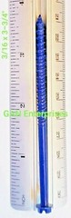 Concrete Hex Head Phillips / slot Combo 3/16 x 1-3/4″ to 4″ Masonry Screw Tapcon