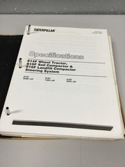 CAT Caterpillar 814F 815F 816F SERVICE SHOP REPAIR MANUAL COMPACTOR 9DM 1GN 5FN