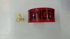 Used Barricade Red (Danger) Tape 3.5 pounds