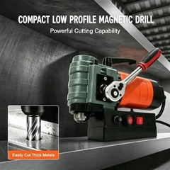 Magnetic Drill Press Portable 1150W Low Profile Mag Drill Light Weight 110v 50Hz