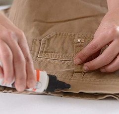 Premium Instant Fabric and Leather Adhesive, 2 Oz Bottle